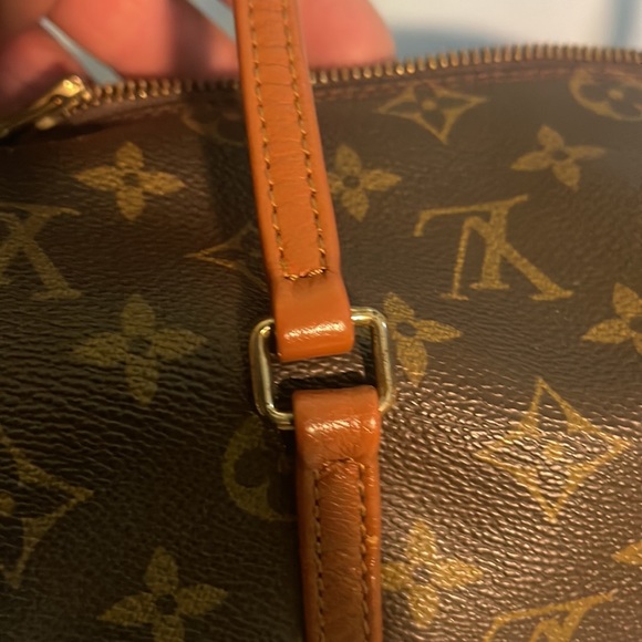 Brown Louis Vuitton Monogram Papillon 26 Bag - Picture 3 of 5